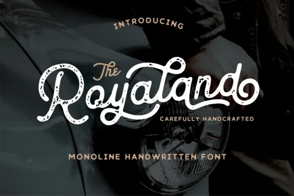 Royaland Font Royaland Font Poster 1