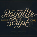 Royalite Script Family Font Poster 1