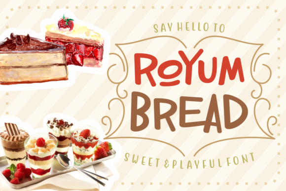 Royum Bread Font Poster 1