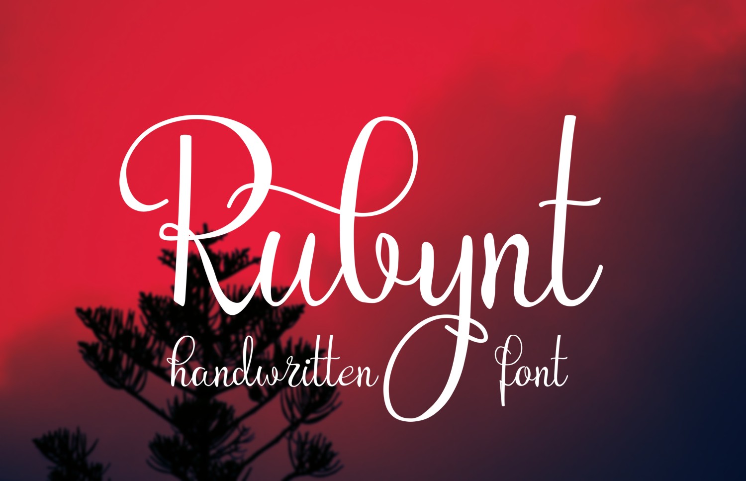 Rubynt Font Poster 1