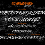 Ruckshack Font Poster 2