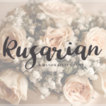 Rusarian Font Poster 1