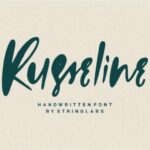 Russeline Font Poster 1