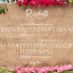 Russhell Font Poster 6