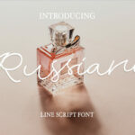 Russiani Font Poster 1
