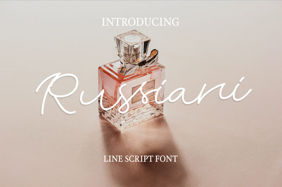 Russiani Font Poster 1