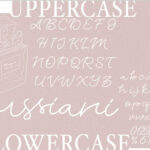 Russiani Font Poster 2