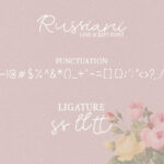 Russiani Font Poster 3