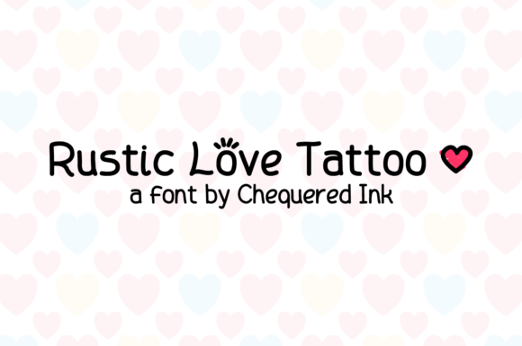 Rustic Love Tattoo Font