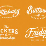 Rusty the Buttcher Font Poster 5