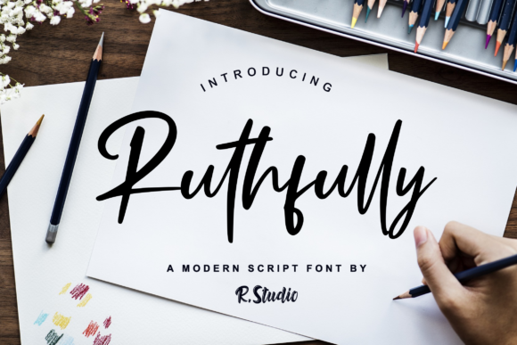 Ruthfully Font Poster 1