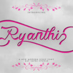 Ryanthi Font Poster 1