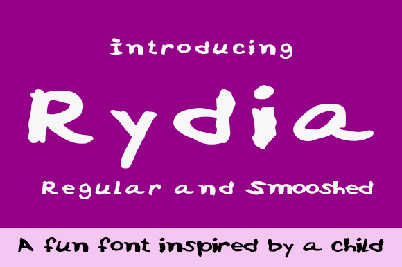 Rydia Font Poster 1