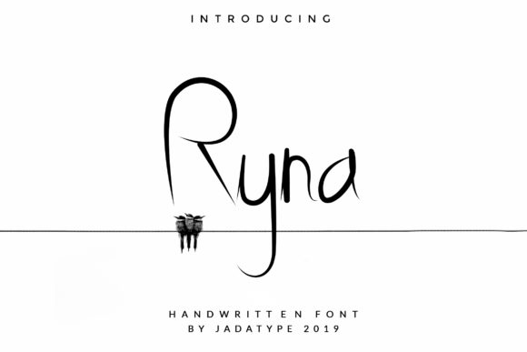 Ryna Font Poster 1