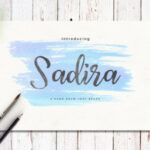 Sadira Font Poster 1