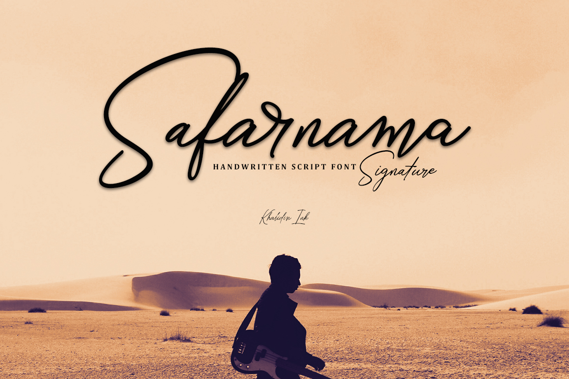 Safarnama Font Poster 1