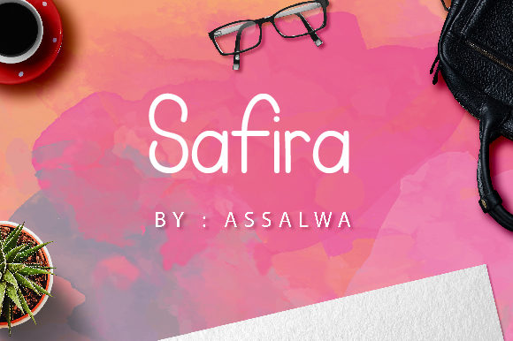 Safira Font Poster 1