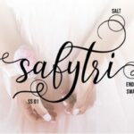 Safytri Font Poster 2