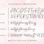 Sagitarius Font Poster 14