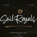 Sail Royals Font Poster 1