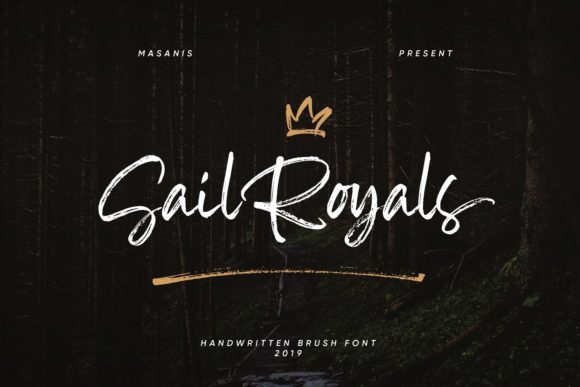 Sail Royals Font Poster 1