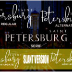 Saint Petersburg Duo Font Poster 1