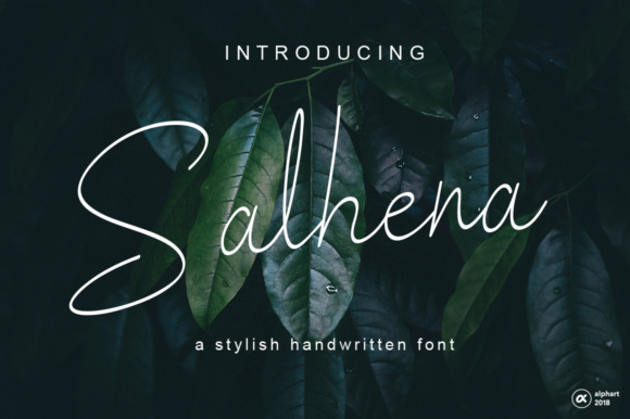 Salhena Font Poster 1