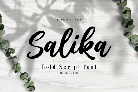 Salika Font Salika Font Poster 1