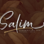 Salim Font Poster 1