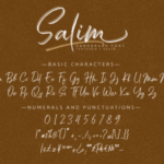 Salim Font Poster 11