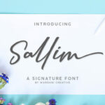 Sallim Font Poster 1