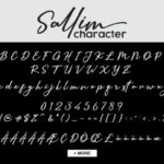 Sallim Font Poster 9