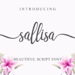 Sallisa Font Poster 1