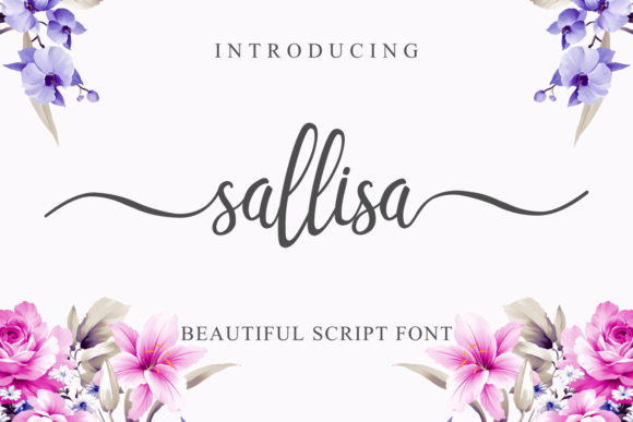 Sallisa Font Poster 1