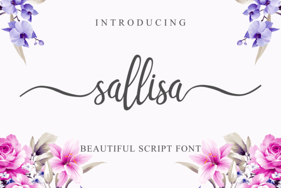 Sallisa Font Sallisa Font Poster 1
