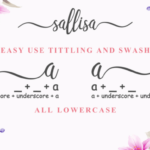 Sallisa Font Poster 4