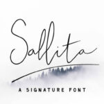 Sallita Font Poster 1