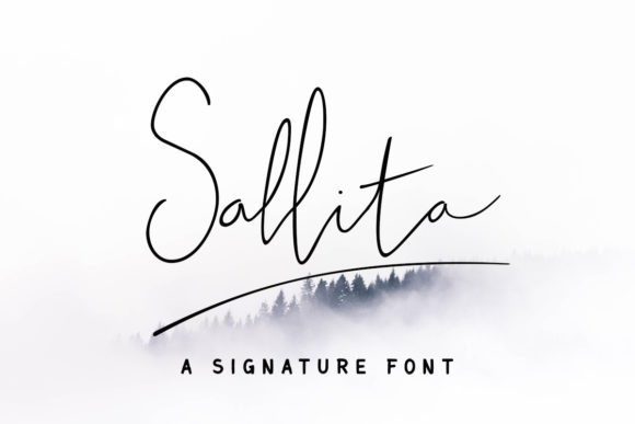 Sallita Font Poster 1