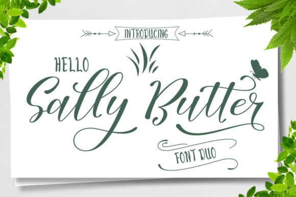 Sally Butter Font Poster 1