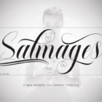 Salmages Font Poster 1