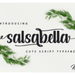 Salsabella Font Poster 1
