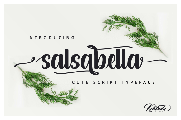 Salsabella Font Poster 1