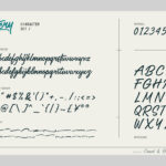 Saltery Font Poster 2