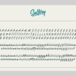 Saltery Font Poster 4