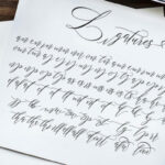 Salwomen Script Font Poster 8