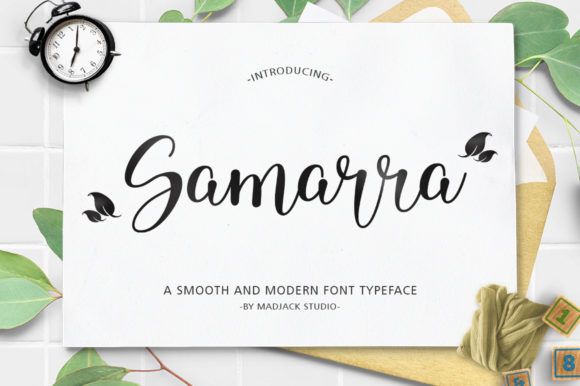Samarra Font Poster 1