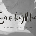 Sambyttha Font Poster 1