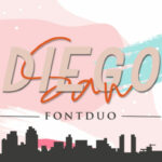 San Diego Duo Font Poster 1