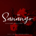 Sanango Font Poster 1