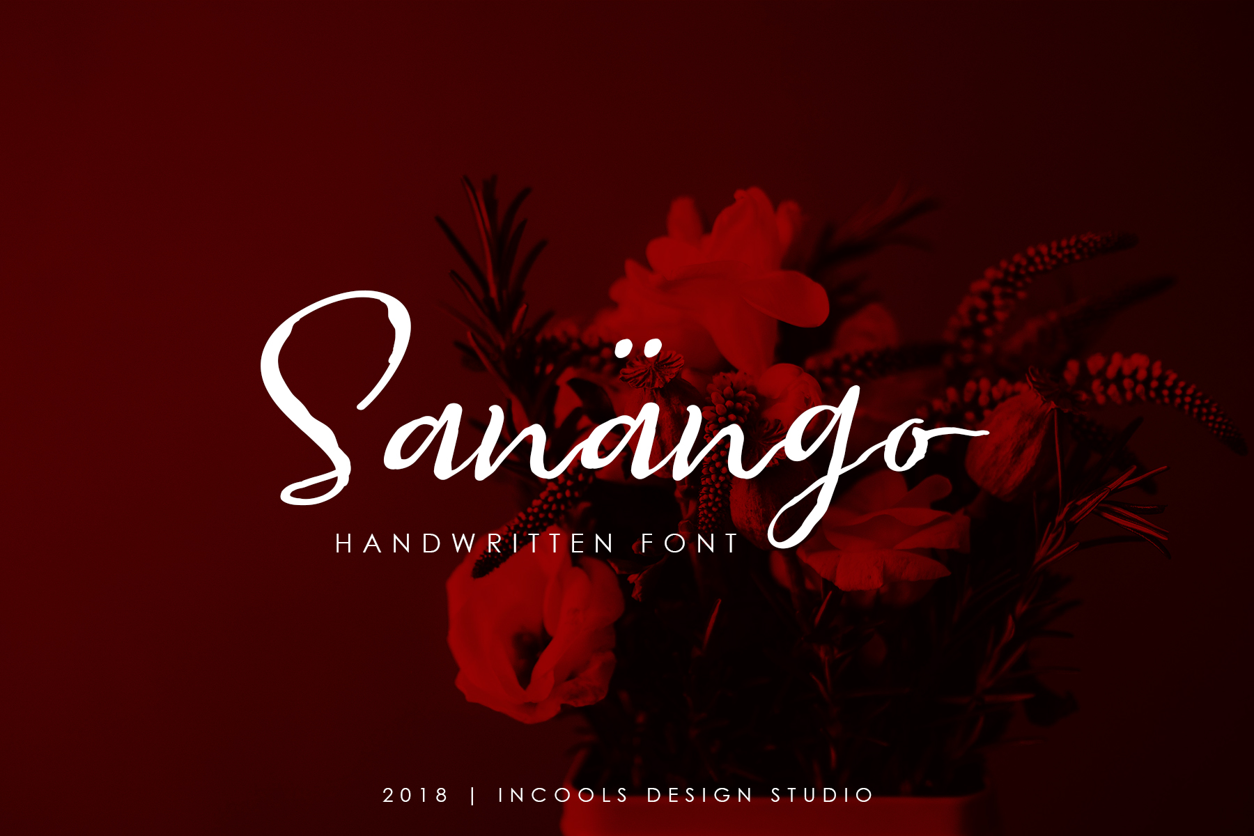 Sanango Font Poster 1